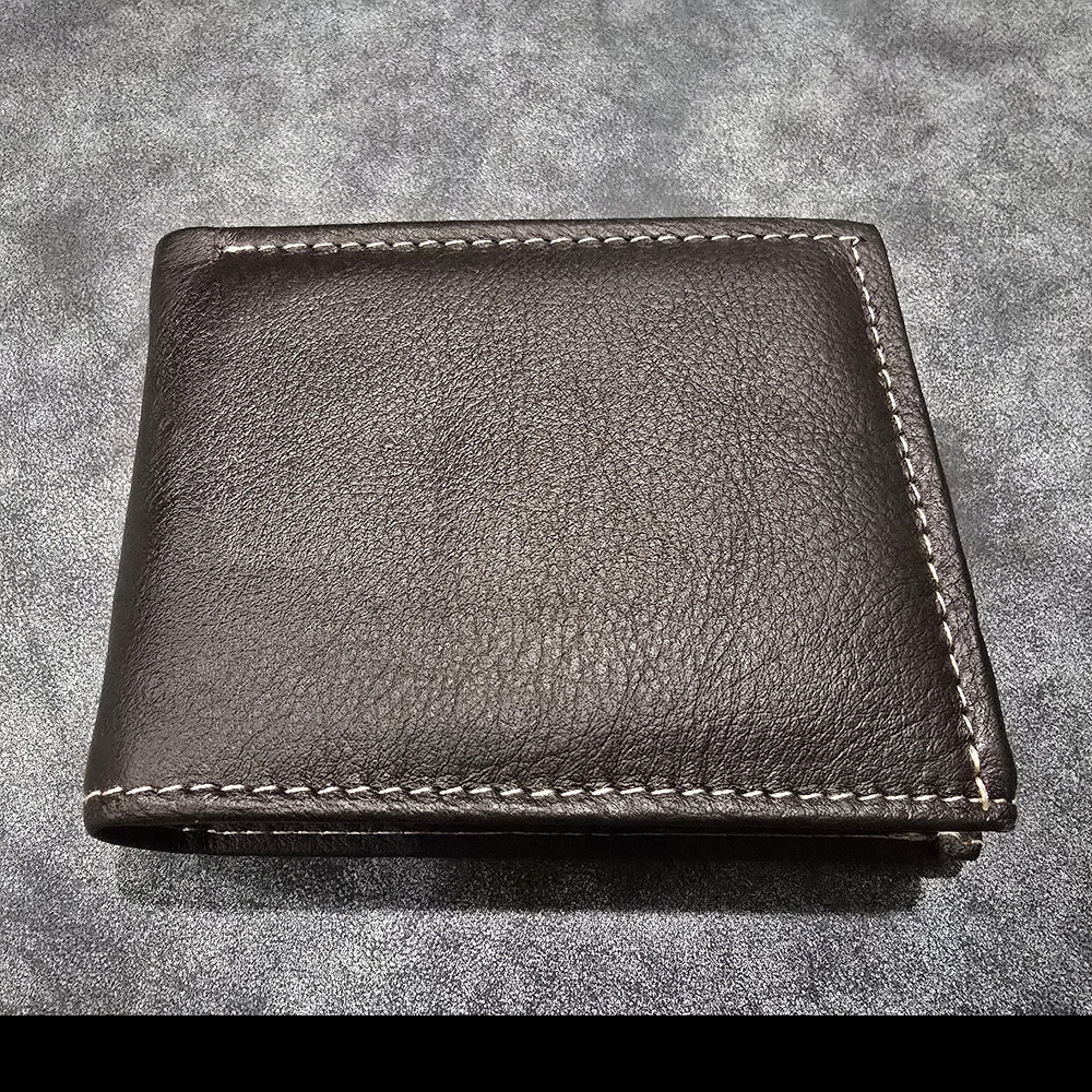 Classic Black Leather Wallet